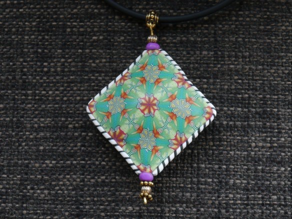 Pendant made from the cane